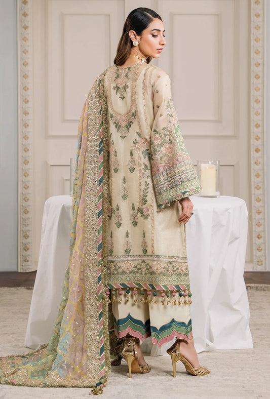 Baroque Embroidered Chiffon & Masuri Net Collection