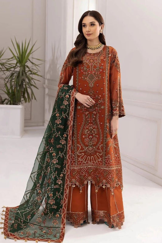 Alizeh Embroidered Chiffon unstitched Dress