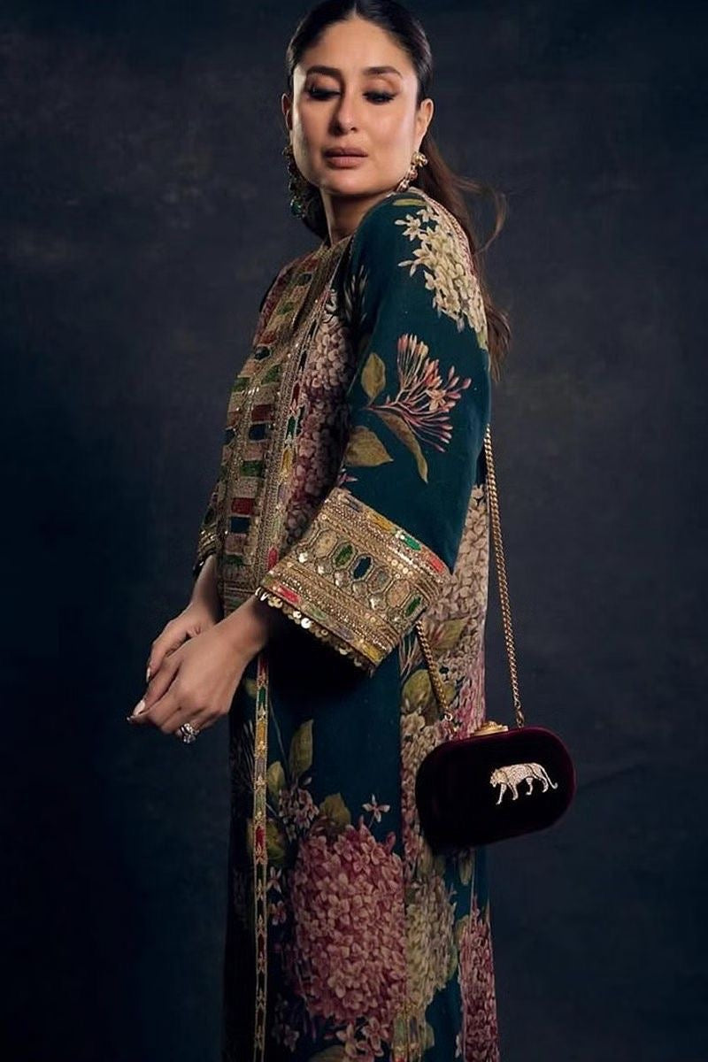 Sabah Sachi 3Piece Unstitched Silk Dress