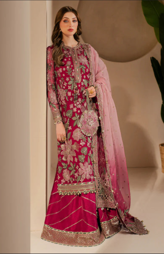 Jazmin Chiffon Unsticted 3Piece Dress