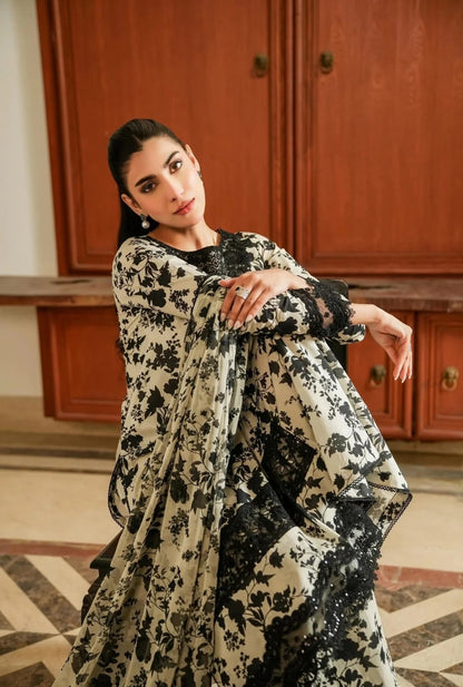 Aneela’s Digital Printed Lawn | Embroidered 3 Piece by thepremiumcloth.com  Collection