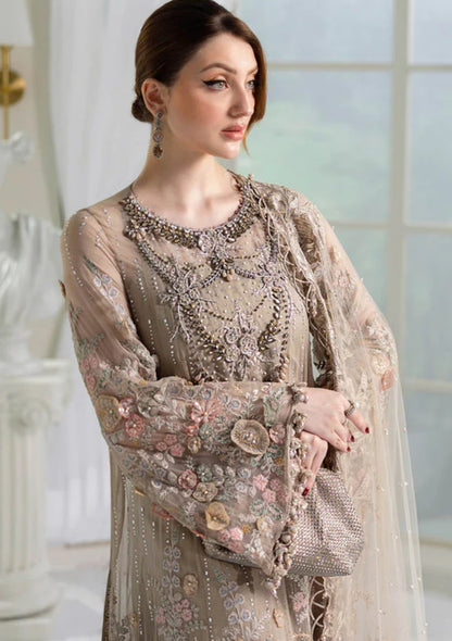 Maria.B Festive Chiffon Handcrafted Embroidered 3 Piece