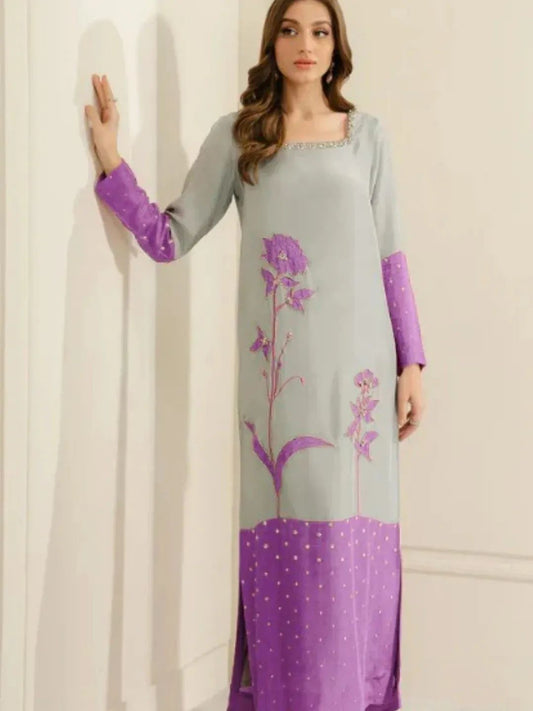 Premium Swiss Lawn 3-Piece – Khaddi Net Dupatta