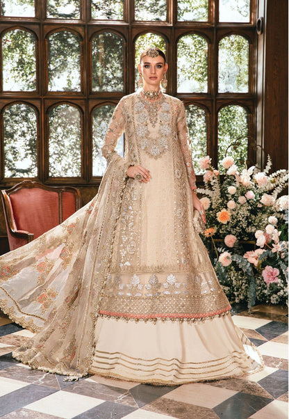 Maria B Pure Organza Hand-Embellished Formal Dress