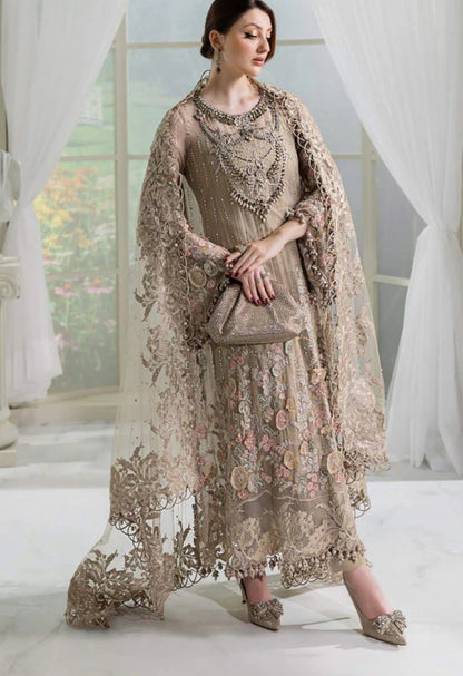 Maria.B Festive Chiffon Handcrafted Embroidered 3 Piece