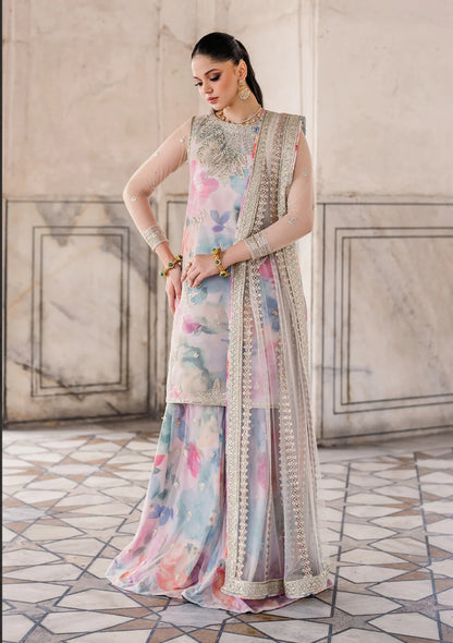 ✨ Premium Swiss Lawn Digital Printed 3-Piece with Silk Dupatta ✨